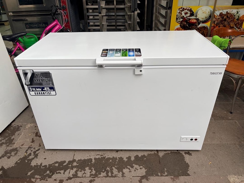 Tecna 400 Litre Blok Kapaklı Derin Dondurucu / Sandık Tipi Difriz