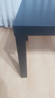 IKEA LACK Yan Sehpa - Siyah 55x55x45 - 6