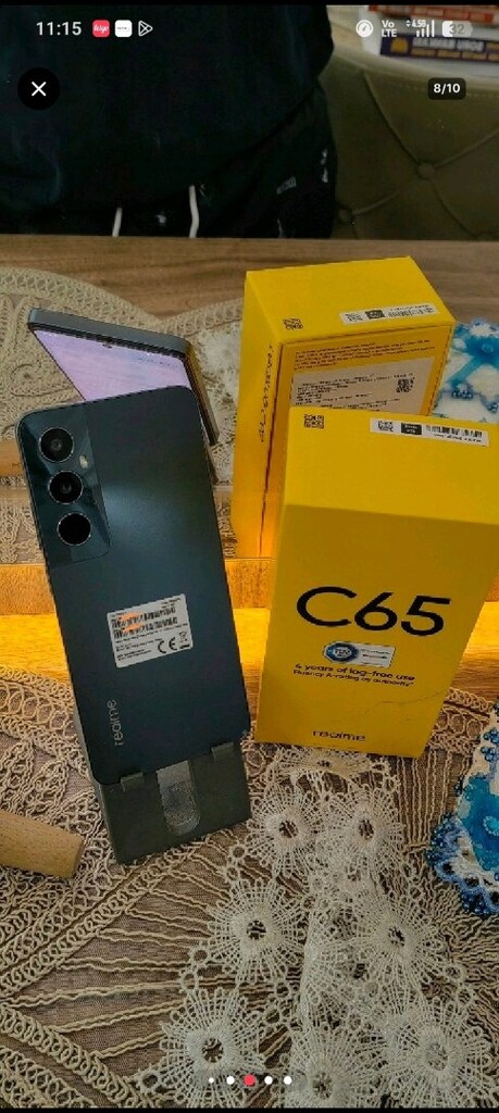 Realme C65 Tertemiz kurulu Faturalı - 7