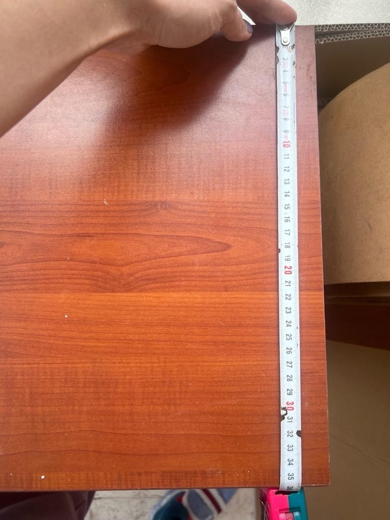 Metal ayaklı Ahsap Ofis Dolabı - 4