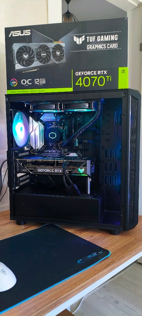 ASUS TUF 4070 Tİ RYZEN 9 7900X DDR5 32GB RAM 1 TB GEN 4 - 2