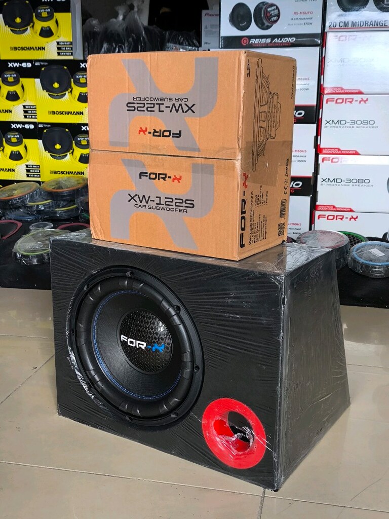 30 cm Kutu Bass For-X 600W 300RMS Kabinli SIFIR - 2
