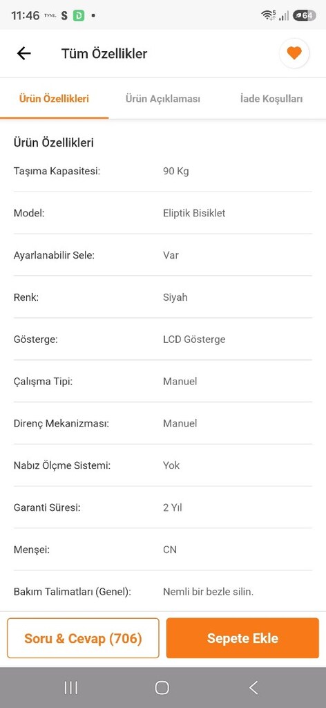 eliptik bisiklet - 3