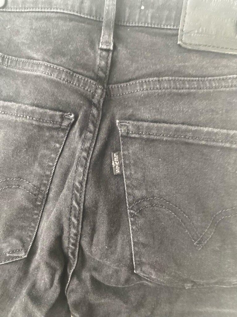 Siyah Kadın Regular Fit Midi Jean - 4