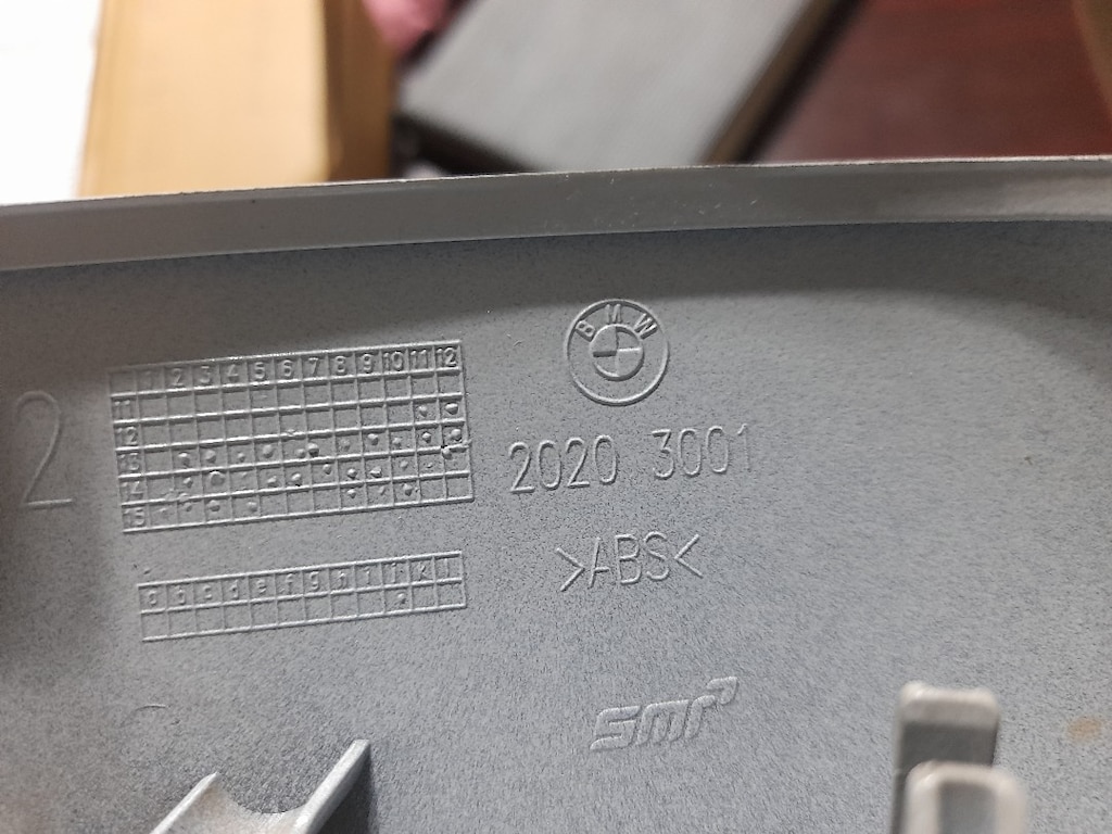 Bmw F30 / F32 Sol Ayna Kapağı Orjinal Beyaz - 4