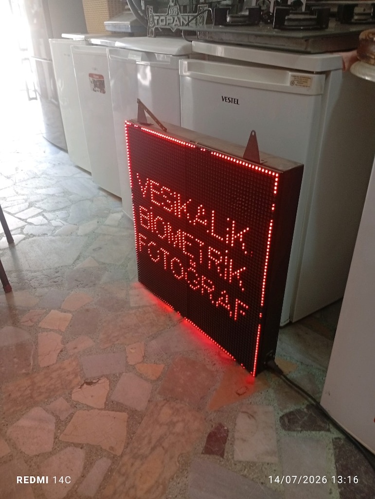 Led ışıklı tabela - 2