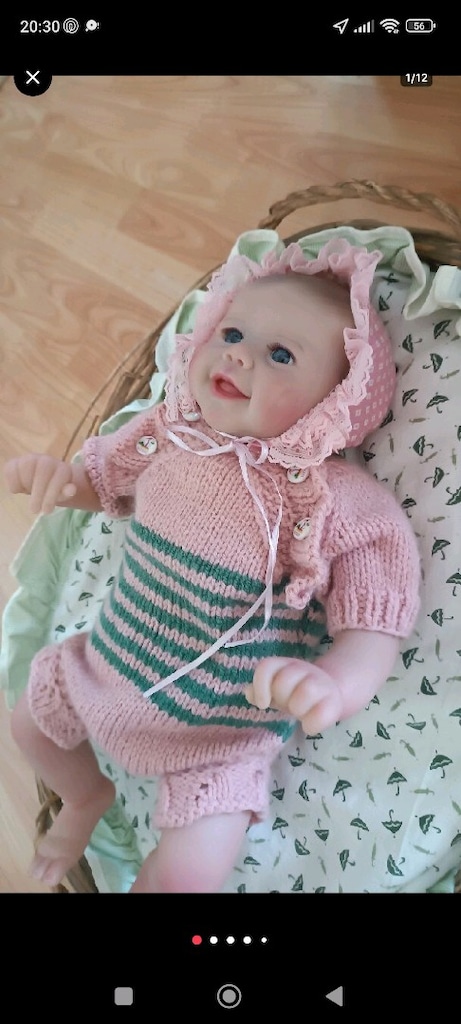 GERÇEKÇİ REBORN BEBEK OYUNCAK BEBEK SİLİKON BEBEK - 7