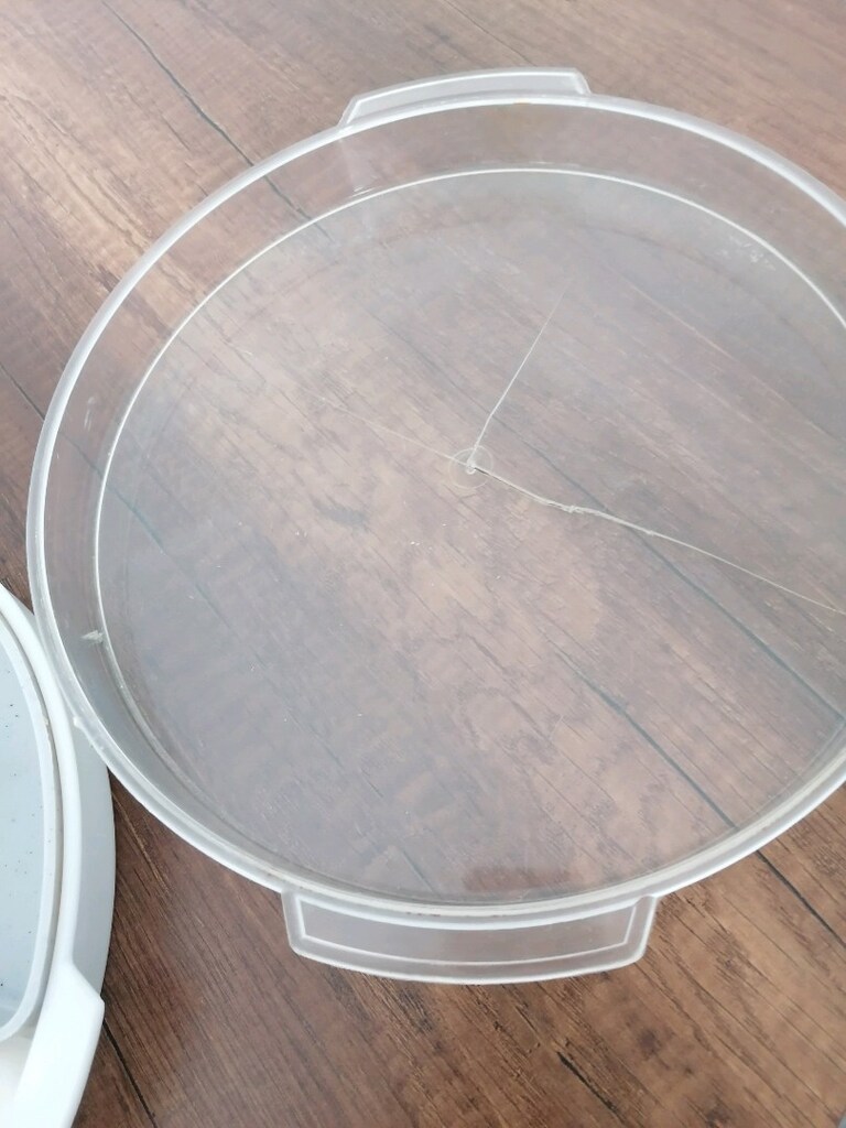 plastik kahvaltı kabı 5 bölmeli kapaklı - 3