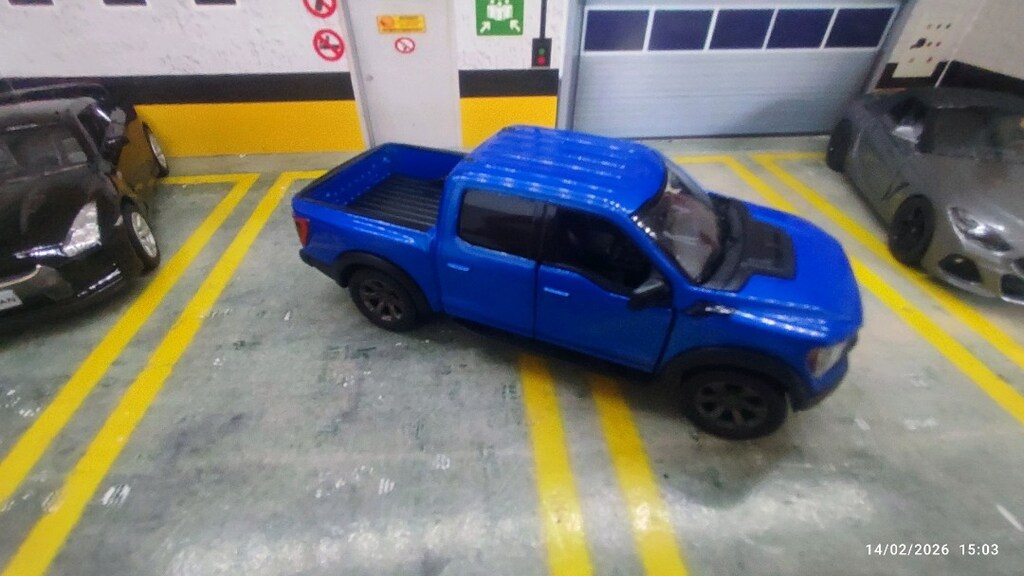 Ford Raptor 2022 modeli metal diecast oyuncak araba - 4