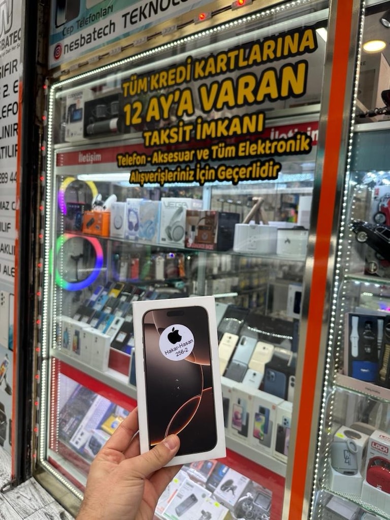 İPHONE 16 PROMAX 256 GB 12 TAKSİT İMKANIYLA