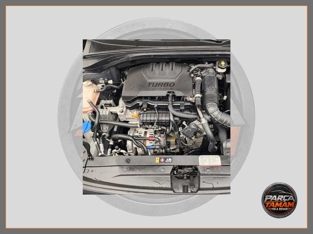 HYUNDAİ İ20 KİA CEED MOTOR KORUMA KAPAĞI ORJİNAL NO:1653076587 - 7