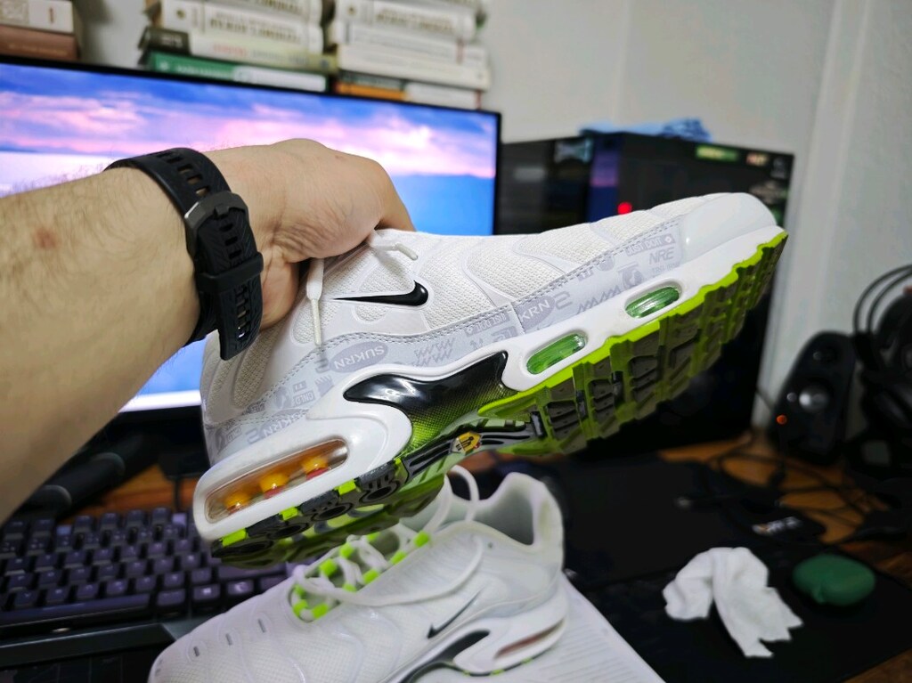 orjinal Nike TN 44 NUNARA 28 CM BEYAZ 1 KERE GİYİLDİ - 2