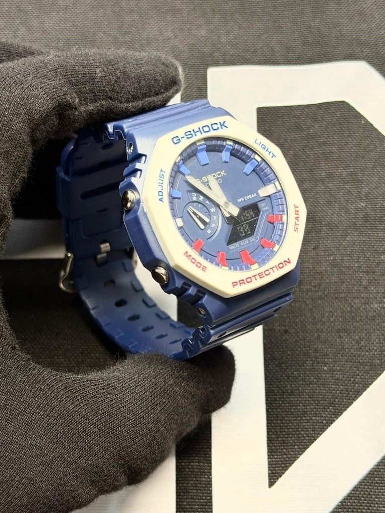 G-Shock Renkli Lacivert - 3