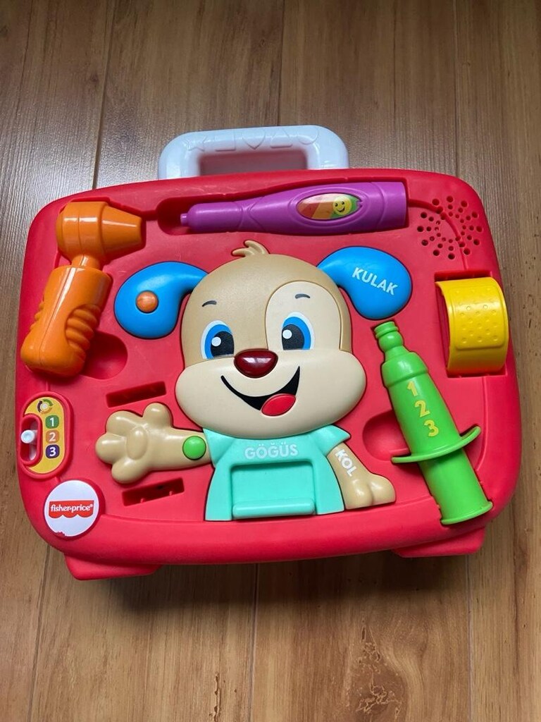 Fisher Price Doktor Seti Bilgisayar ve Puzzle Blok - 3