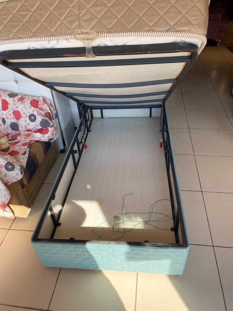 B tek kişilik baza başlık yatak - 5