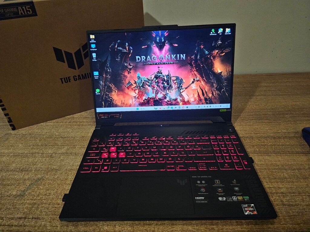 OYUN CANAVARI ASUS / RTX-4060 8GB- 140 W / 16GB RAM - 6