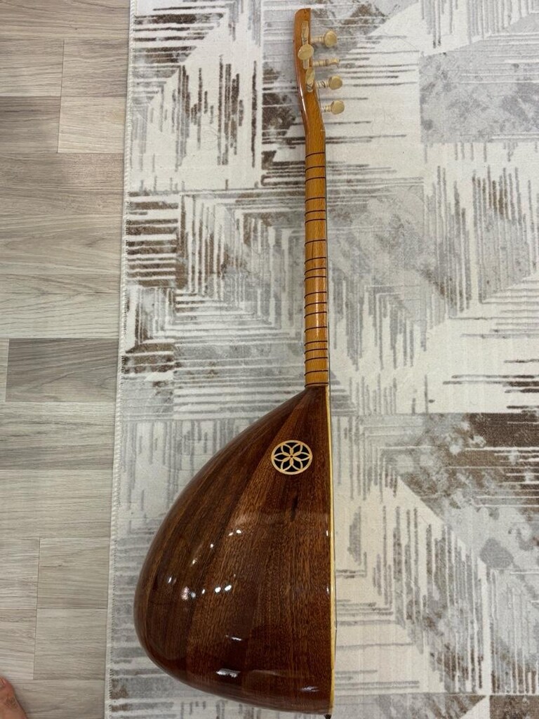 YARI PRO CEVİZ KISA SAP BAĞLAMA + ORJ KILIF SIFIR AYARINDA HATASIZ - 4