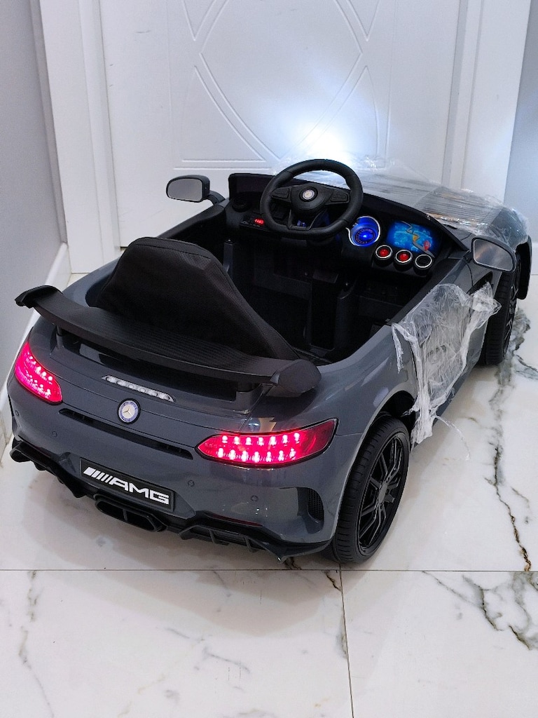 SIFIR 2 YIL GARANTİLİ MERCEDES KUMANDALI 12VOLT ÇİFT MOTOR AKÜLÜ ARABA - 6