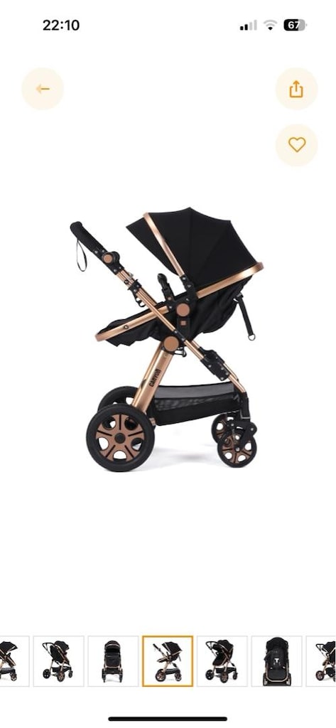 canyon travel sistem bebek arabası ve puset - 4