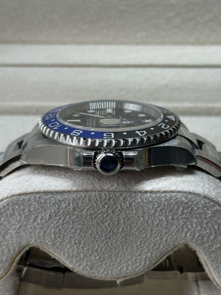 ROLEX GMT MASTER BATMAN CLEAN 3186 ETA - 3