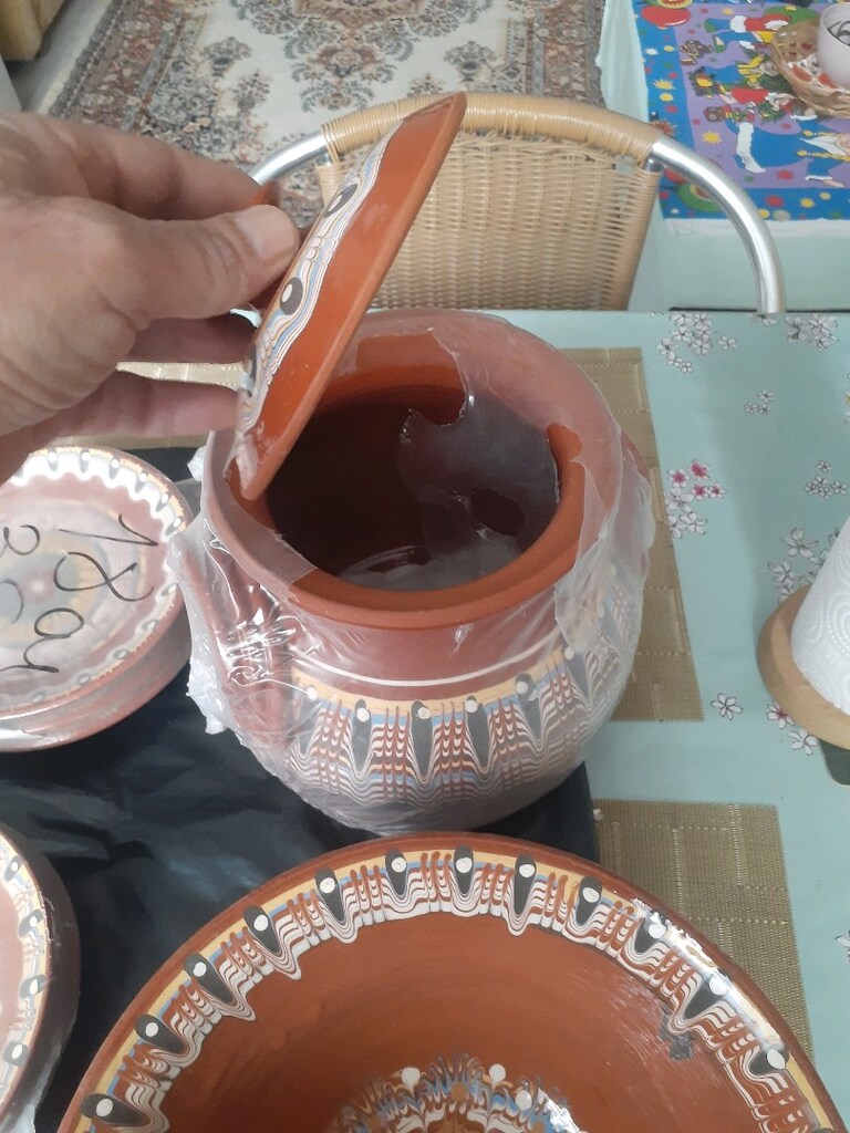 bulgaristan folklor yemek takimi - 5
