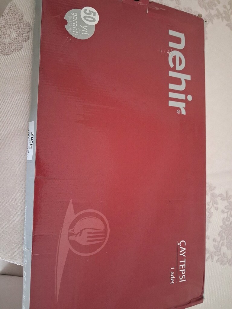 Hiç kullanılmamış çay tepsisi - 3