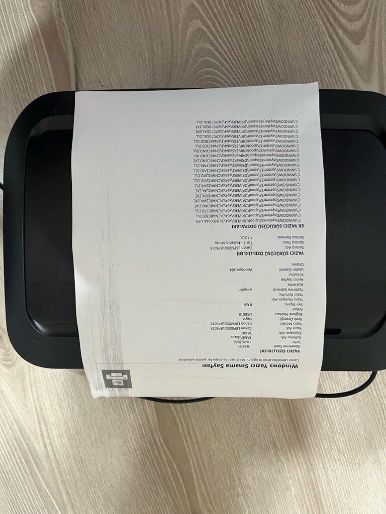 Canon LBP6000B Lazer Yazıcı YER ADANA SEYHAN - 5
