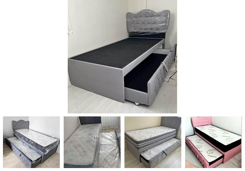 yavrulu baza başlık yatak lnydnhqtli - 2