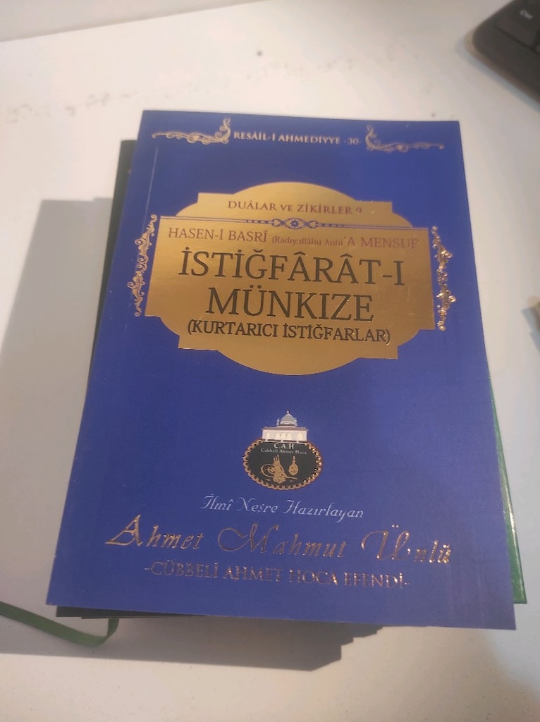 7 adet cep boy kitap Ahmet Mahmut Ünlü ve cep boy Kur'an-ı Kerim ve me - 5