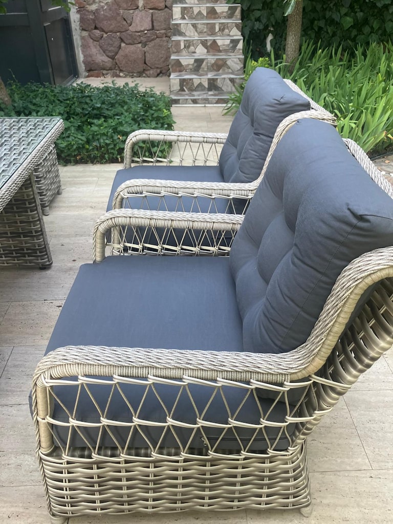 Rattan Koltuk / Masa Takımı - 4