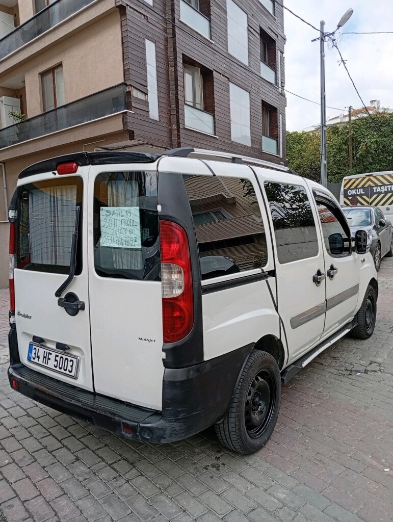 Fiat Doblo 1.3 camlı Van koltuklu klimalı - 2