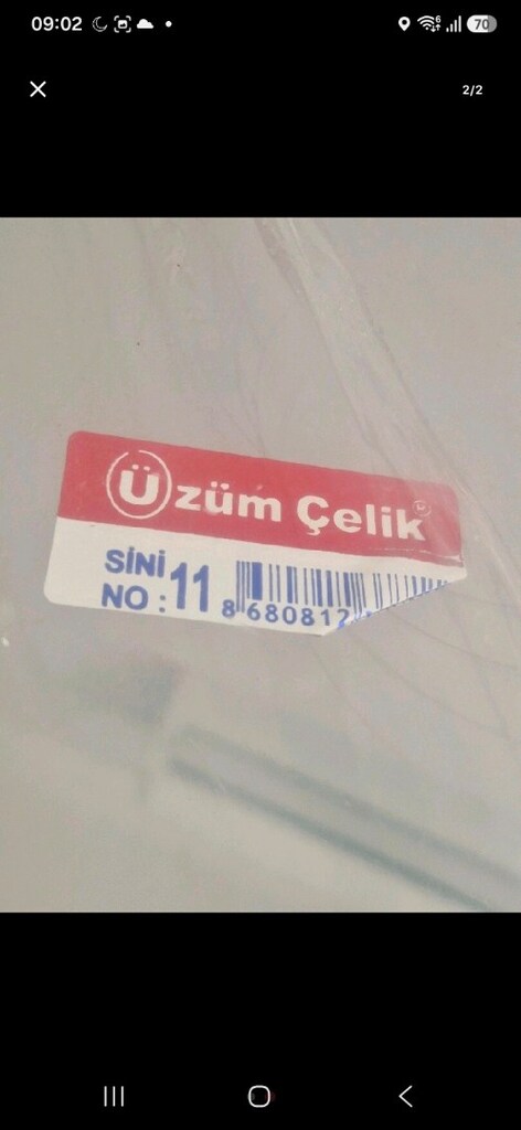 ortaboy tepsi sıfır sini - 2