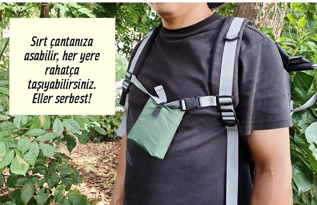 SANMEI YIRTILMAZ KATLANABİLİR ŞİŞME OUTDOOR MİNDER (LACİVERT) - 10