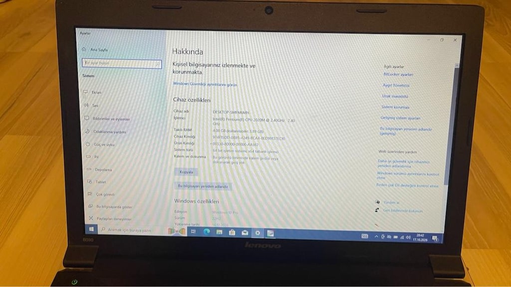 Lenovo B590 Notebook - 5