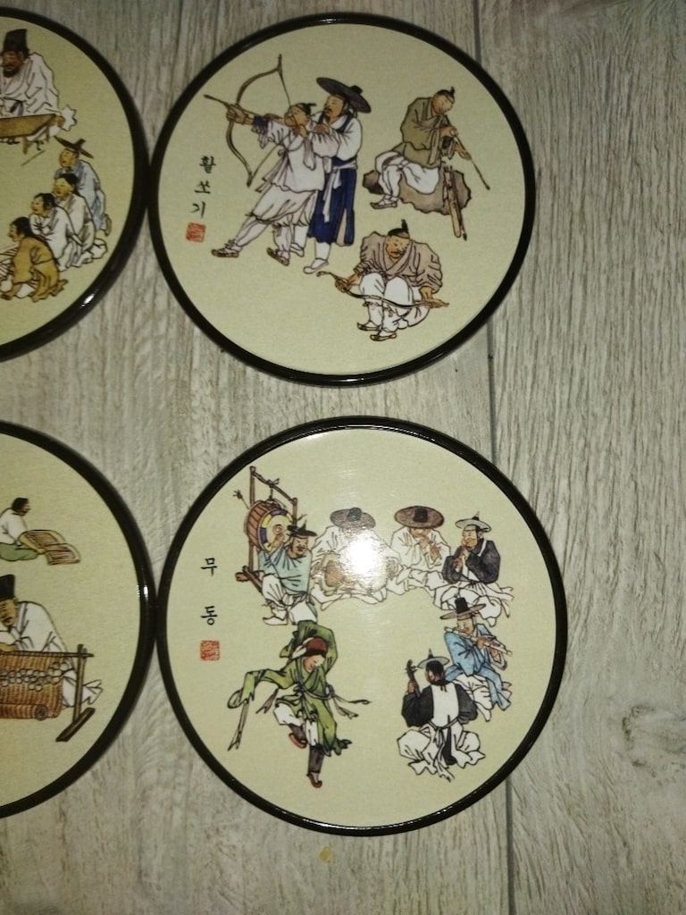 kore bardak altlığı - 4