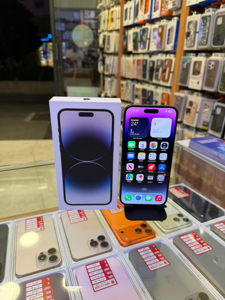 14 PRO MAX 128 GB ORJİNAL İŞLEMSİZ TAKASA AÇIK - 5