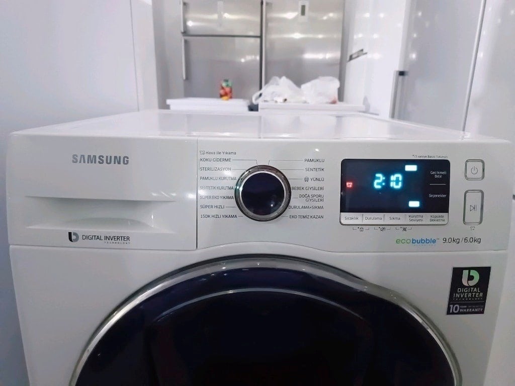 12.000 TL Etkin 12.000 TL Etkin 12.000 TL Etkin Samsung 9 Kg yıkama 6 - 9
