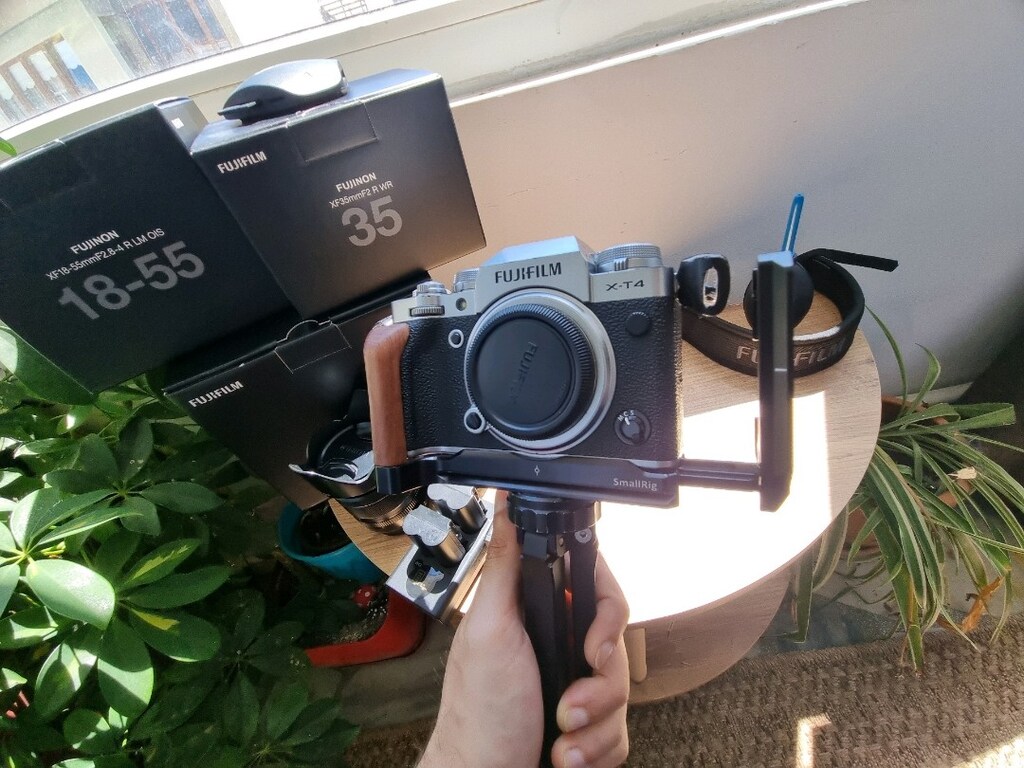 Fujifilm XT4 fotoğraf makinesi + 2 Orijinal Lens / Tam Set - 9