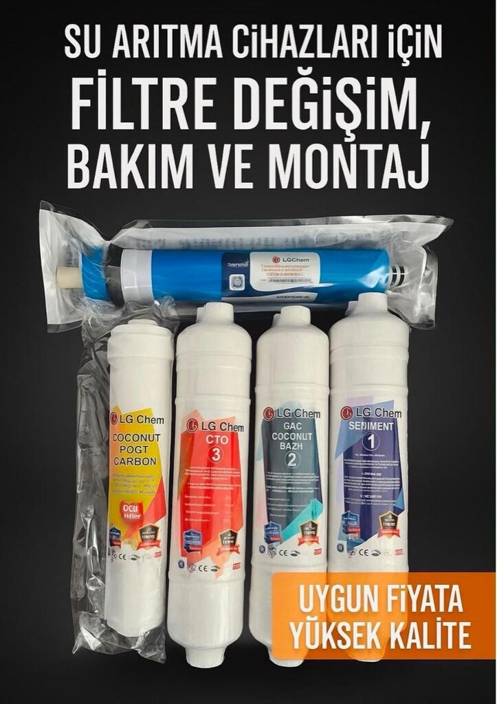SU ARITMA CİHAZLARI FİLTRE DEĞİŞİMİ KAMPANYASI- MONTAJ DAHİL 1.700 TL. - 14