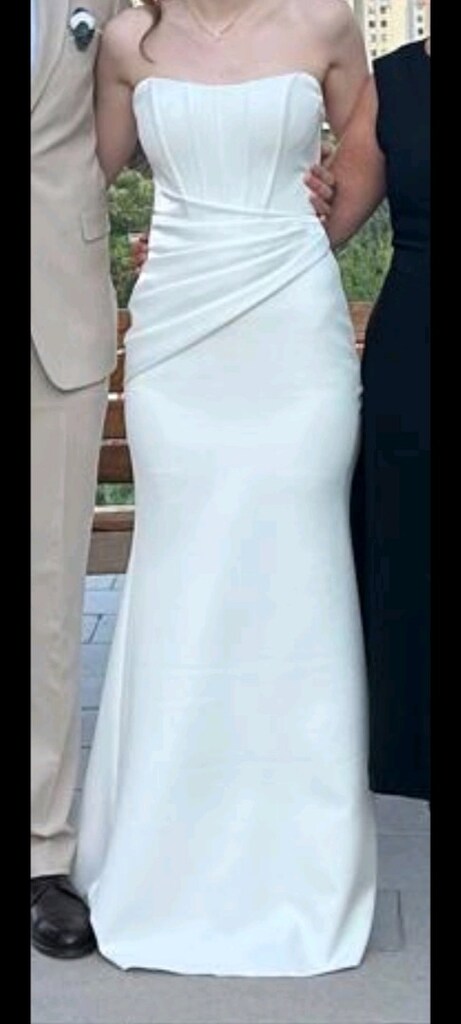 Nikah Düğün için Beyaz Abiye - 4