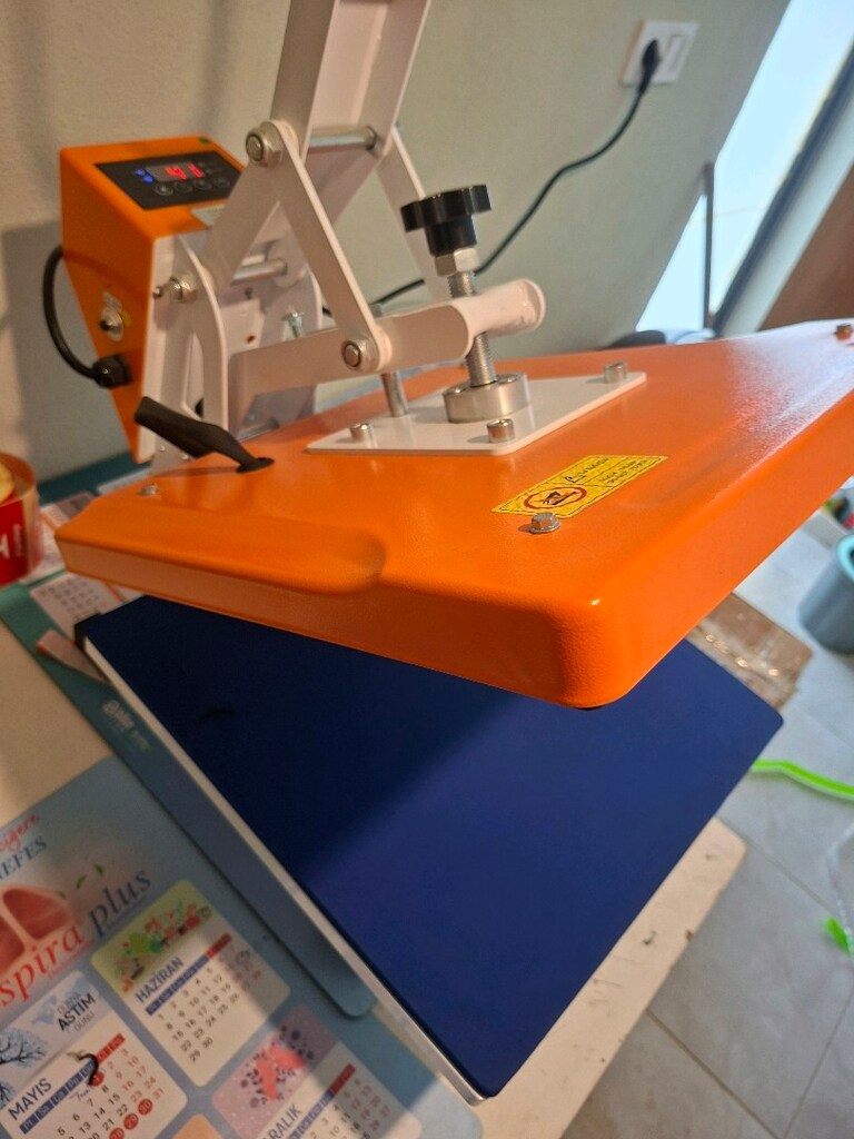 Teknofinal marka Isı Transfer Makinesi Pres Makinesi 38x38cm - 3