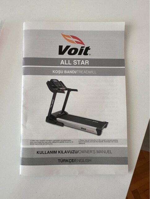 VOİT ALL STAR YENİ CİHAZ SIFIRDAN FARKSIZ