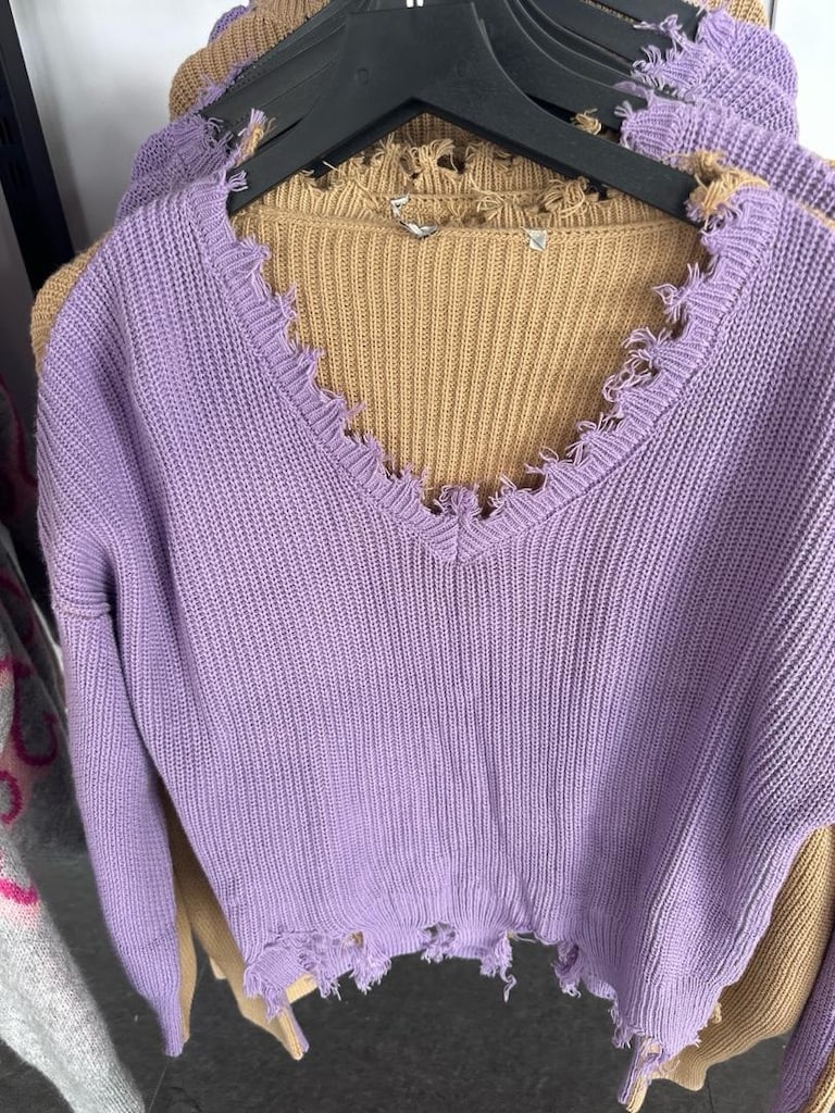 TOPTAN ZARA BERSHKA KAZAK MONT ELBİSE - 8
