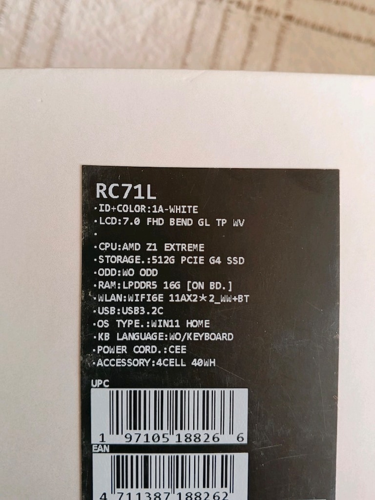 Asus Rog Ally Z1 Extreme 512 gb - 6