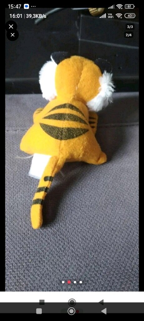 2ADET PELUS OYUNCAK FİL ve ASLAN - 4