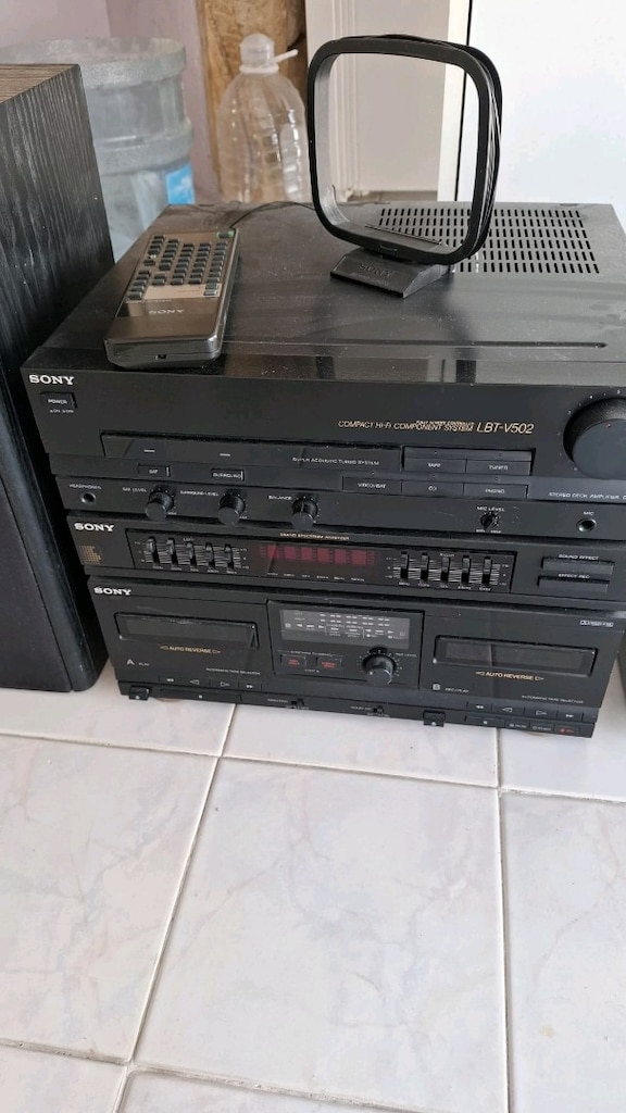 SONY LBT V502 Anfili müzik seti ve VESTEL CD-MAN - 3