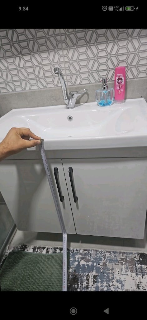 DOLAPLI AYNALI SIFIR LAVABO TAKIMI(BATARYA DAHİL) - 4