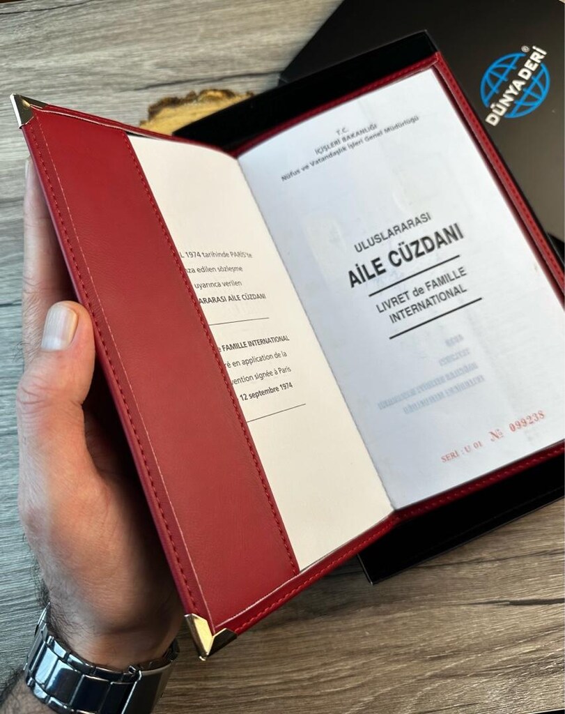 Aile Cüzdanı Kılıfı, Evlilik Cüzdanı Kılıfı - 14