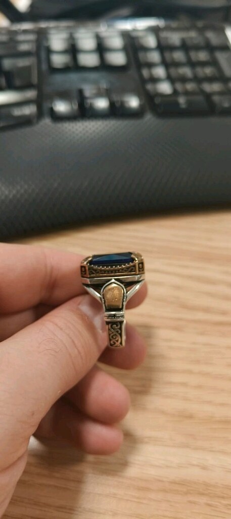 Gümüş Erkek Yüzük - 3