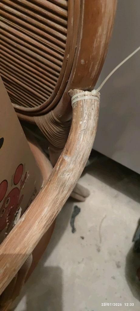 bambu iki adet sandalye - 3
